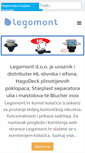 Mobile Screenshot of legomont.hr